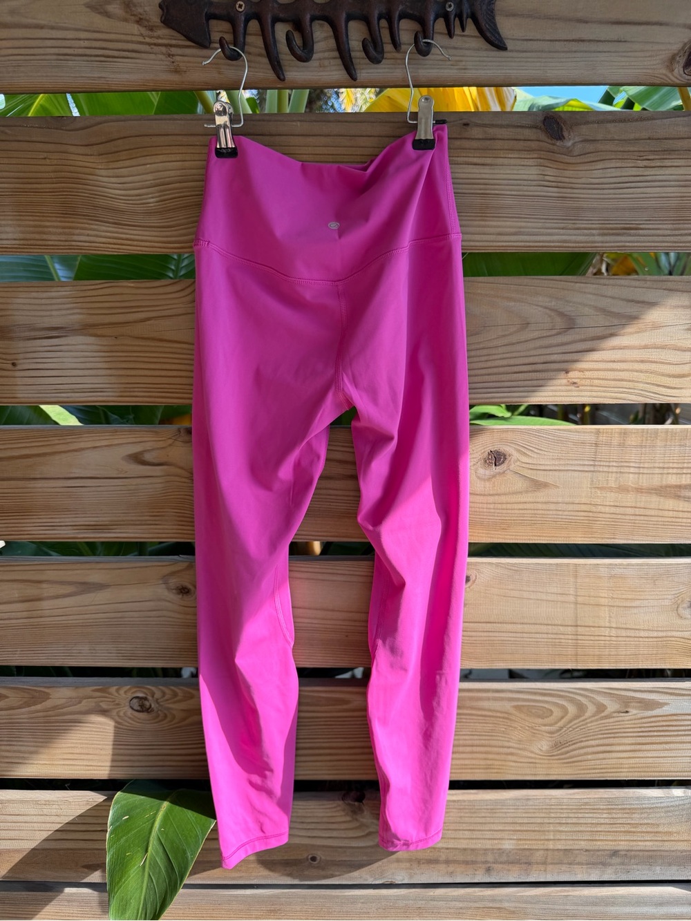 Hot Pink Active Leggings -
